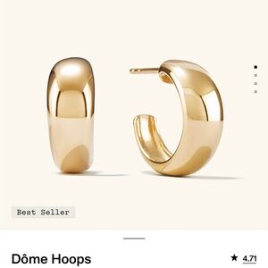 Mejuri Gold Vermeil Hoop Earrings